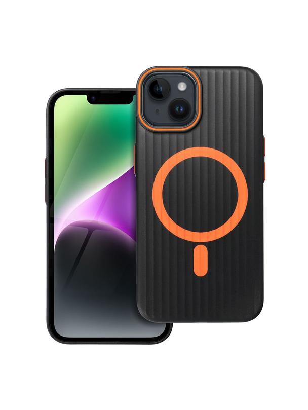 Futerał SIMPLY kompatybilny z MagSafe do IPHONE 14 tytan czarny