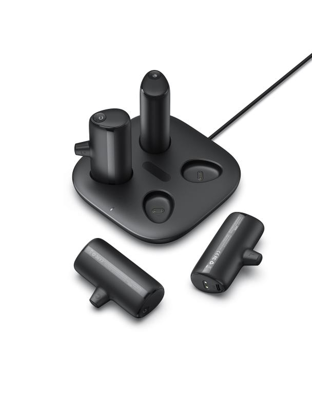 Powerbank Veger Pogo (W007CK) zestaw 4 x 5000 mAh czarny