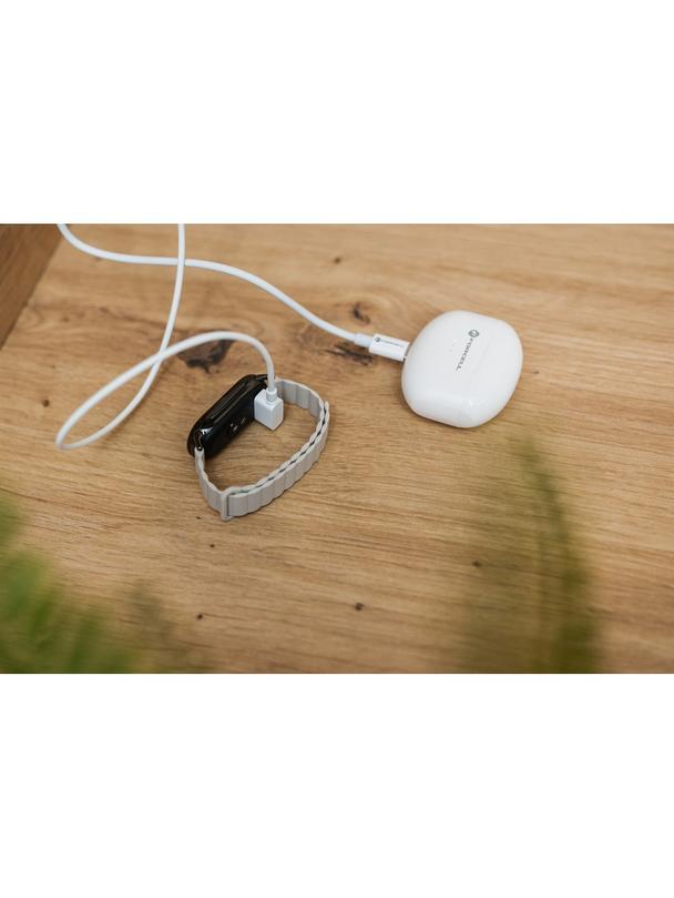 Pasek do Mi Band 8 Xiaomi Forcell F-Design FX8 sprzączka silikon czarny