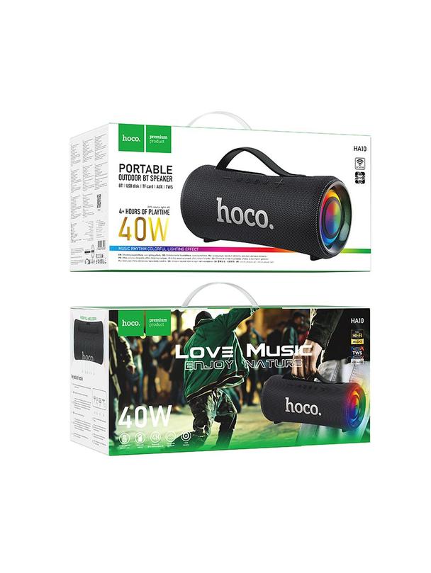 Głośnik bluetooth 40W 8h Hoco BS62 czarny