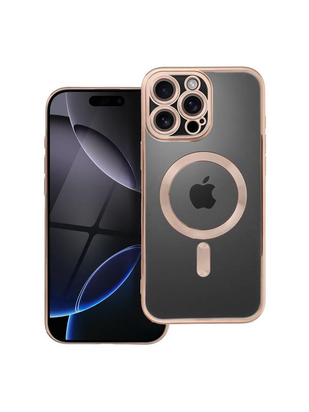 Futerał ELECTRO MAG COVER kompatybilny z MagSafe do IPHONE 16 Pro Max brązowy