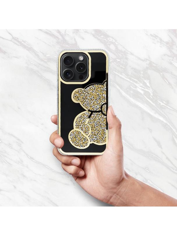 Futerał TEDDY BEAR do IPHONE 7 / 8 / SE 2020 / SE 2022 złoty