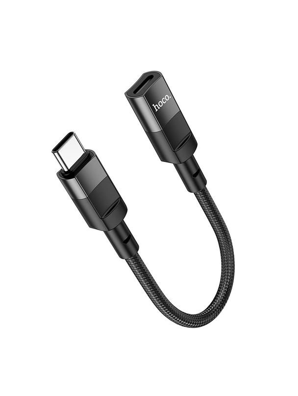 Adapter OTG USB C do Lightning Hoco 3A 0,1 m U107 czarny