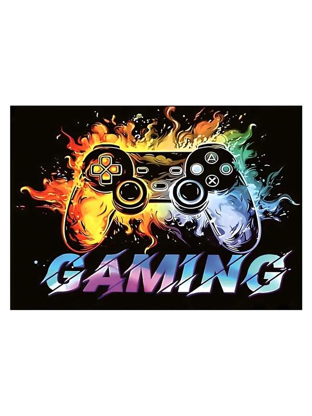 Mata ochronna pod krzesło wzór gamingowy 50 x 80 cm RC-K-1541