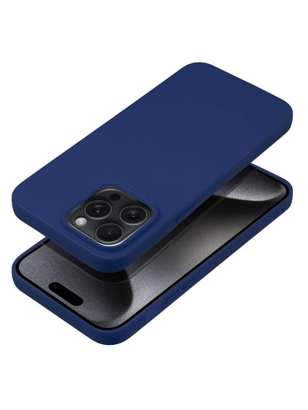 Futerał SOFT do IPHONE 15 Pro Max ciemny niebieski