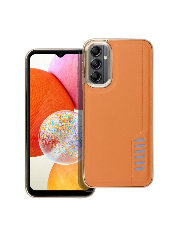Futerał MILANO do SAMSUNG A14 4G / A14 5G  brązowy