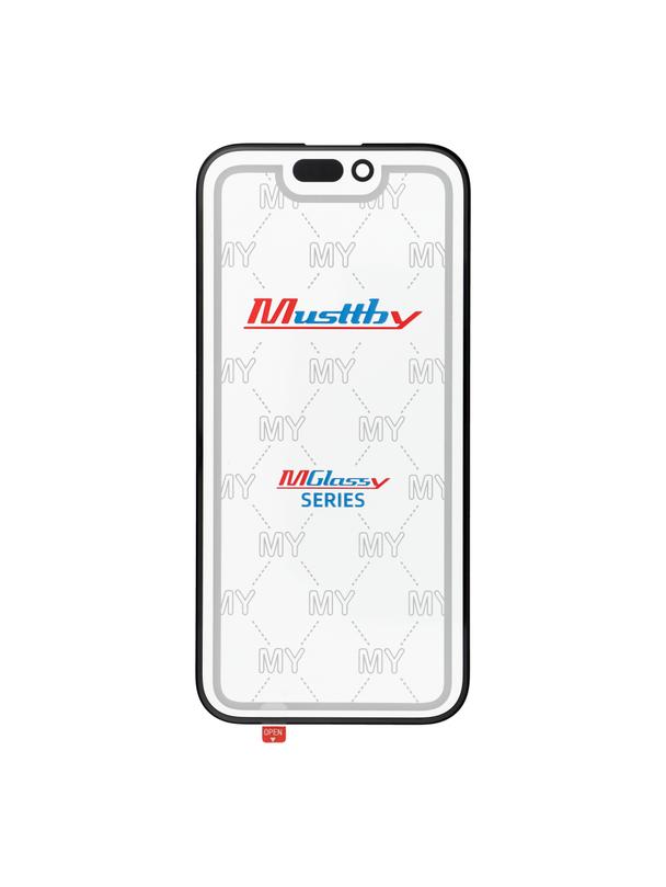 MUSTTBY szybka + oca IPHONE 15 pro