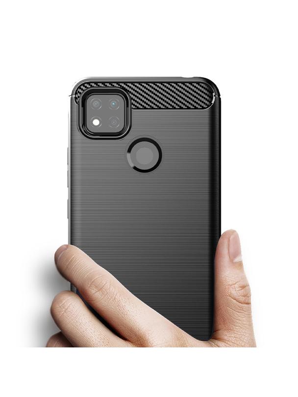 Futerał CARBON do XIAOMI Redmi 9C czarny
