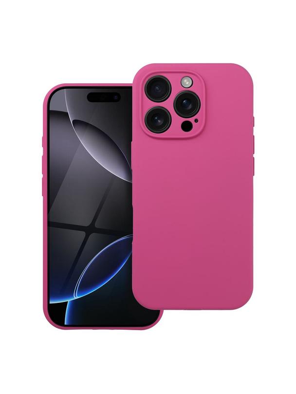 Futerał SILICONE 2mm do IPHONE 16 Pro kompatybilny z MagSafe róż