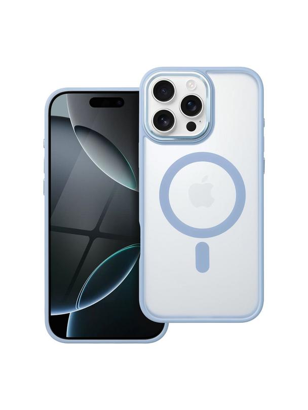 Futerał MATTE MAG COVER kompatybilny z MagSafe do IPHONE 16 Pro Max niebieski