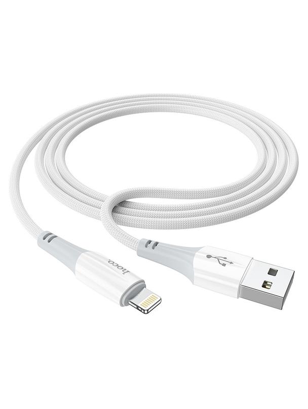 Kabel USB A do Lightning Hoco 2,4A 1 m X70 biały