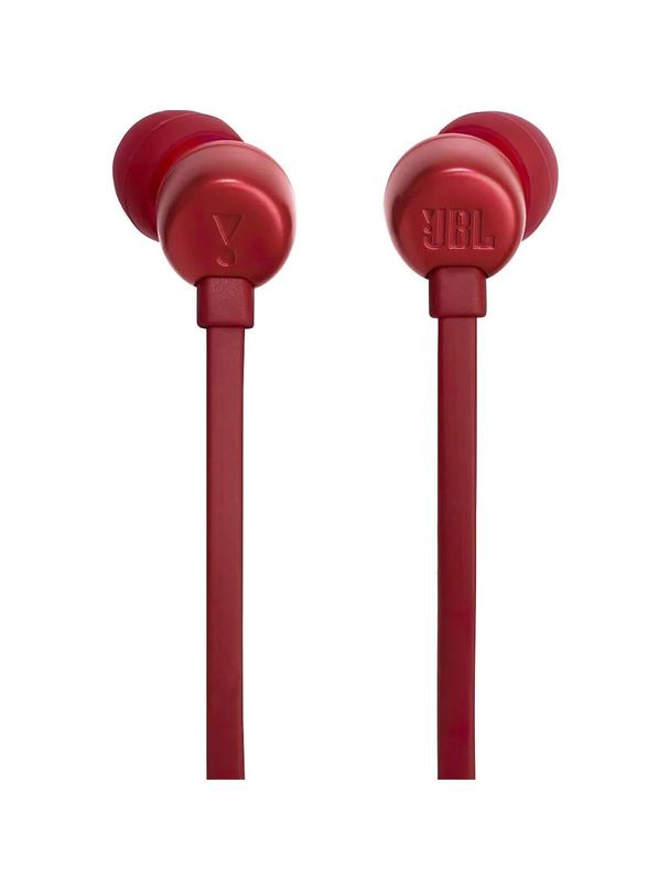 Słuchawki przewodowe douszne USB C JBL Tune 310C czerwone