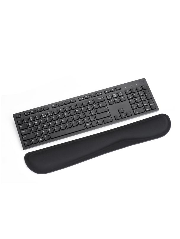 Podkładka pod nadgarstki do klawiatury ergonomiczna 460 x 85 x 25 mm czarna