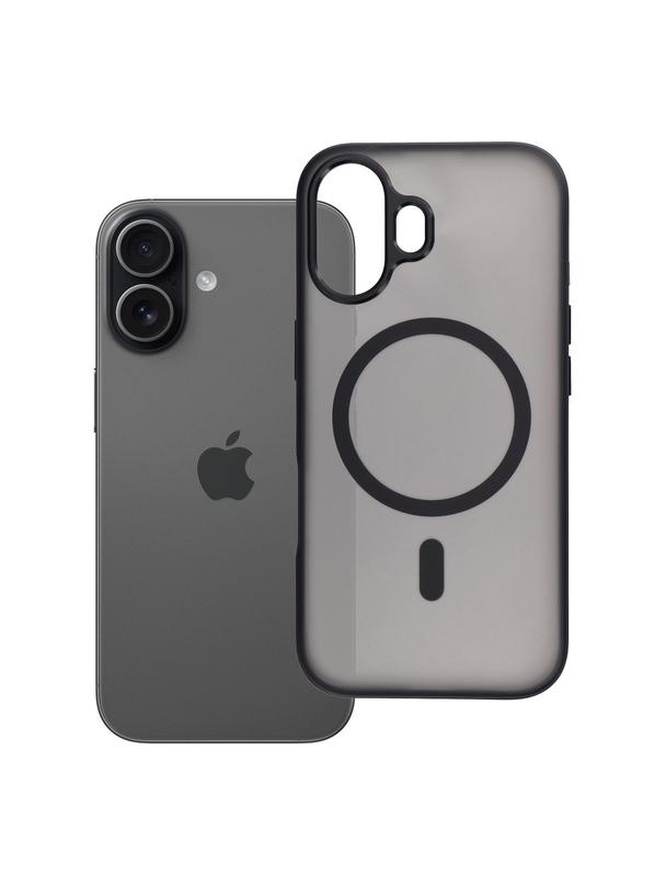 Futerał do iPhone 17 Flexline Mag Cover zgodny z MagSafe czarny