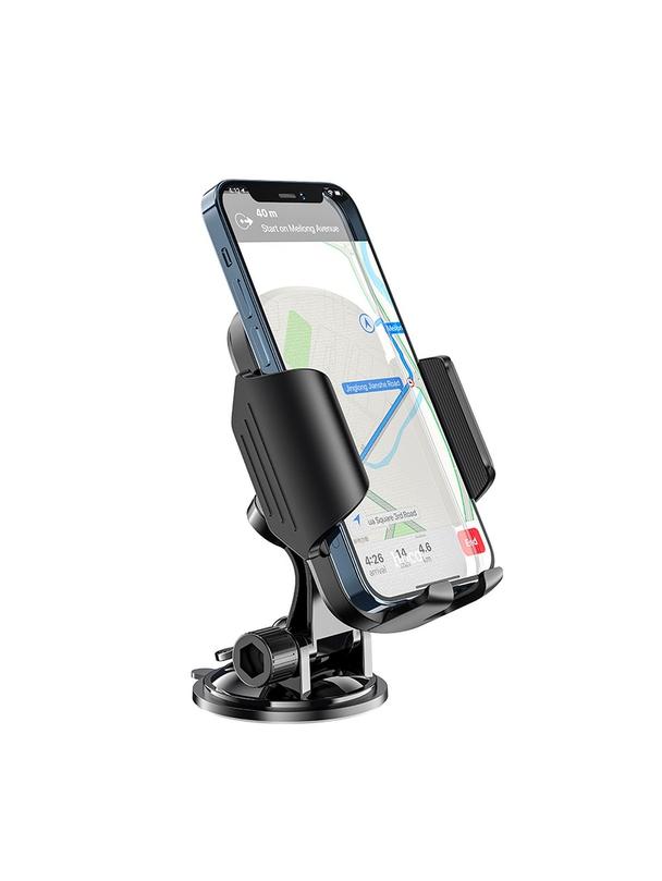 Uchwyt na telefon do samochodu uniwersalny Hoco do szyby / deski CA82 czarny