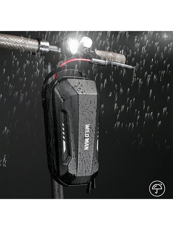 WILDMAN sakwa na kierownicę do hulajnogi wodoodporna 3L GD9X Plus czarna