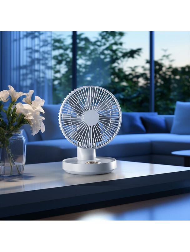 Wentylator / wiatrak biurkowy LLD-F77 beżowy