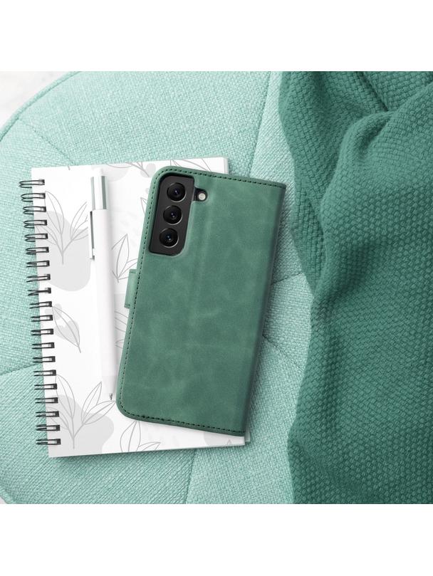 Kabura TENDER Book do SAMSUNG S22 Ultra zielony