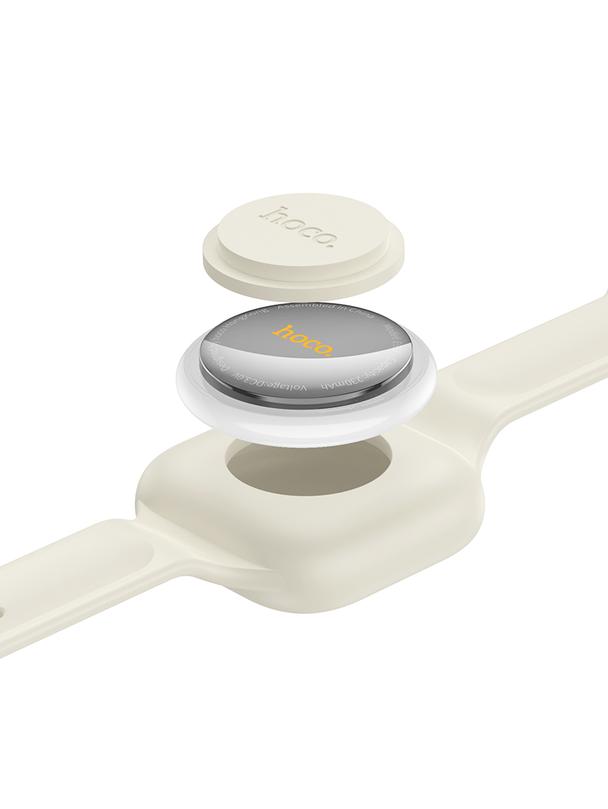 Lokalizator zgodny z Apple Find My Hoco w formie opaski E91E szary