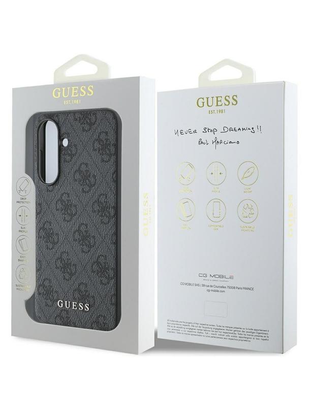 GUESS futerał do SAMSUNG A36 GUHCSA36G4GFGR (PU 4G Classic) czarny