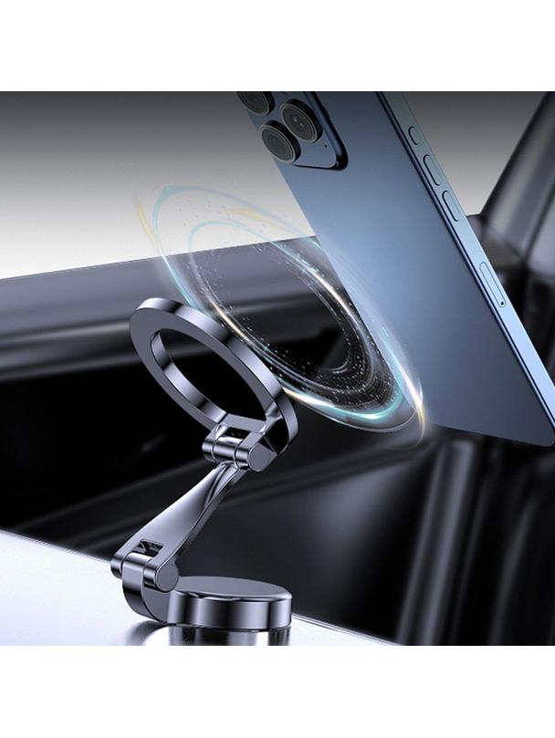 Uchwyt na telefon do samochodu magnetyczny BLUESTAR Easy View kompatybilny z MagSafe czarny