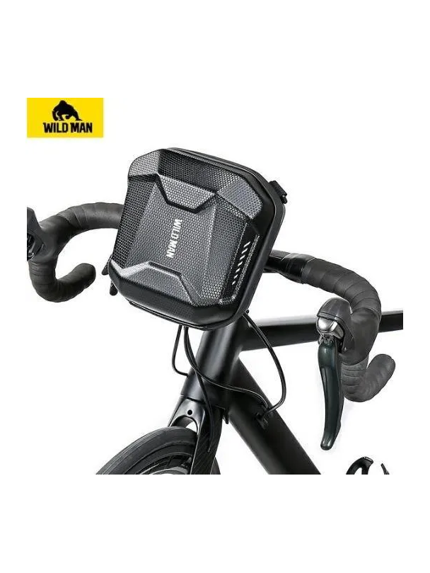 WILDMAN sakwa na kierownicę do hulajnogi wodoodporna 2L E18 czarna