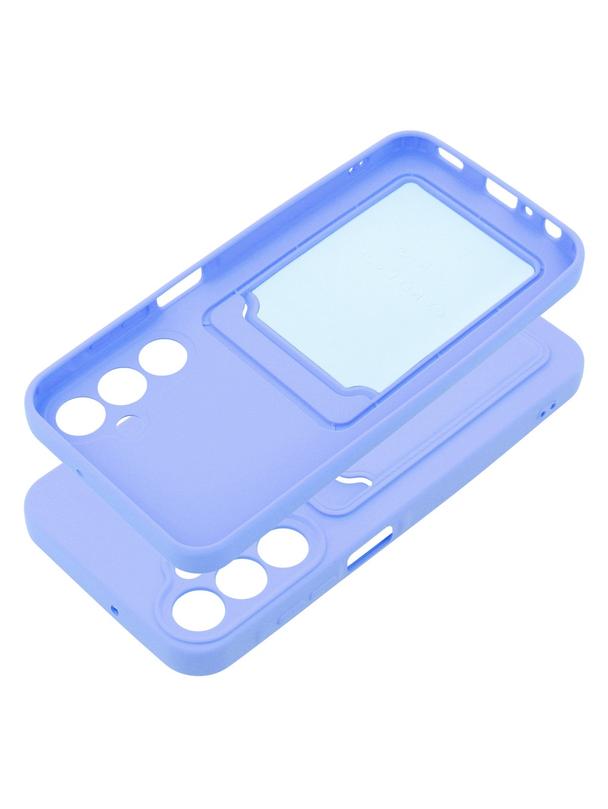 Futerał CARD CASE do SAMSUNG A25 5G fioletowy