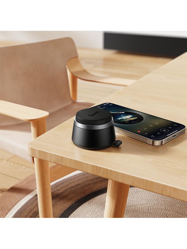 Głośnik bluetooth 8W 3h Hoco z wbudowanym magnesem HC43 czarny