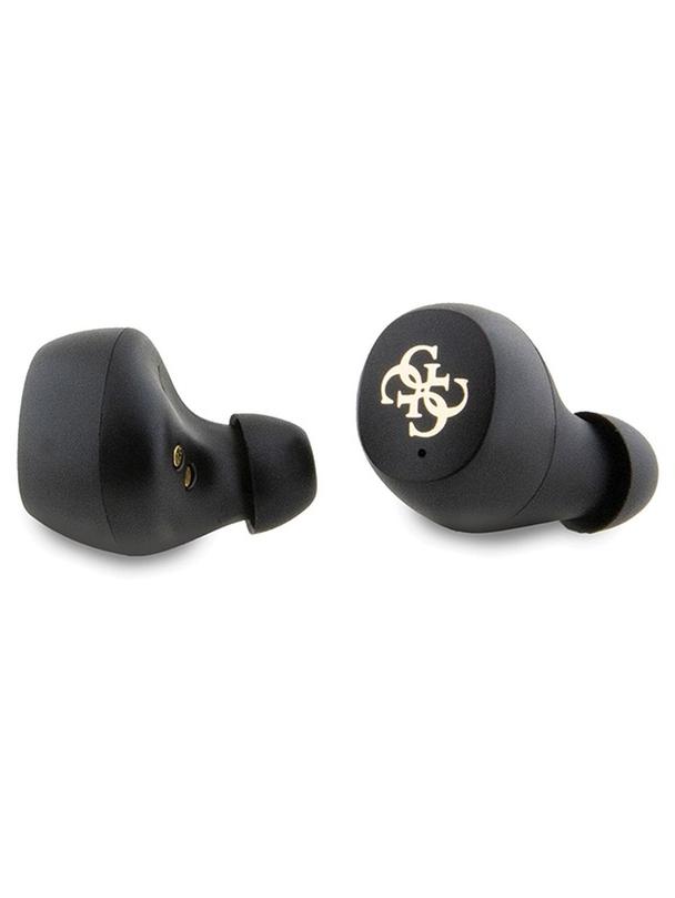 GUESS słuchawki bezprzewodowe bluetooth TWS ENC + stacja dokująca GUTWSP4EGW (4G Metal) brązowe