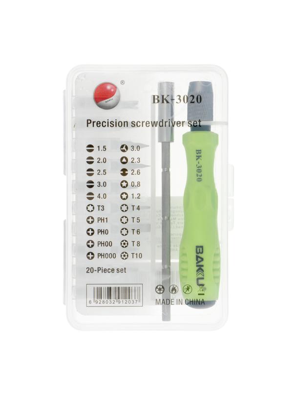 Zestaw Śrubokrętów Precyzyjnych BAKU BK-3020