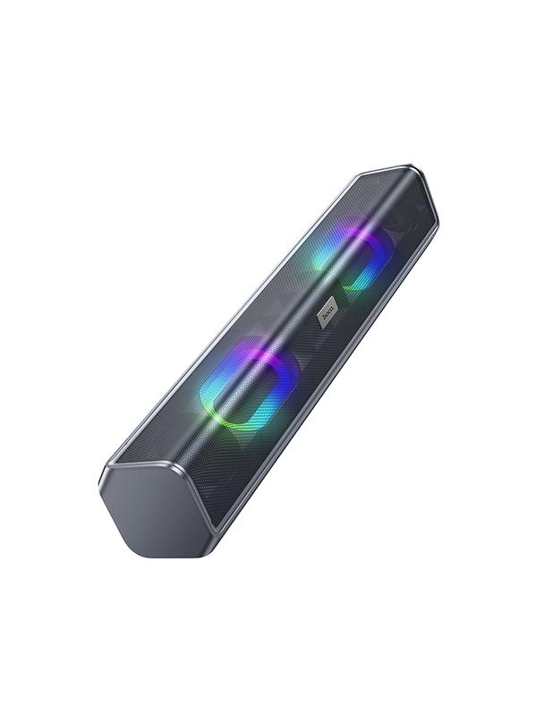 Głośnik bluetooth 2 x 5W 2,5h Hoco BS49 szary