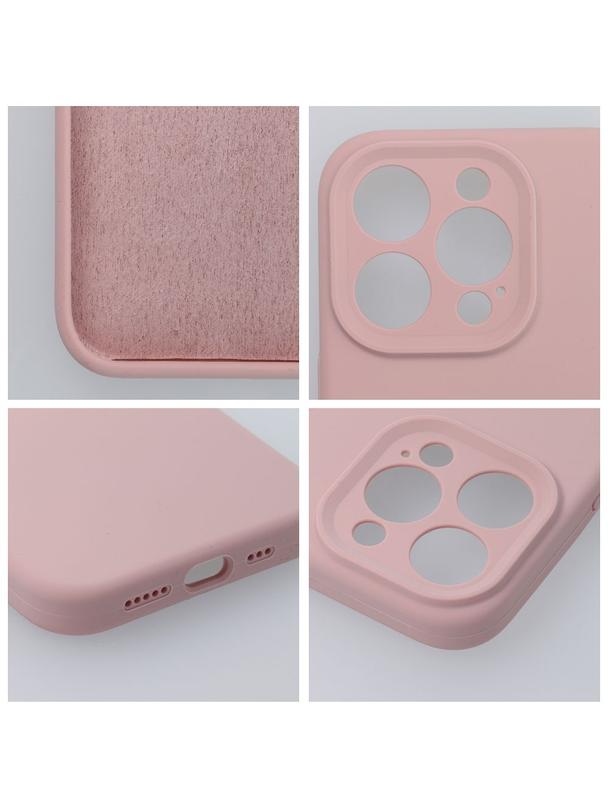 Futerał SILICONE 2mm do IPHONE 11 pudrowy róż