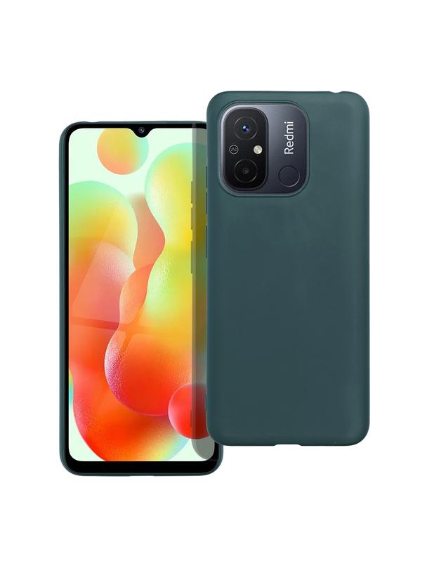 Futerał MATT do XIAOMI Redmi 12C ciemnozielony