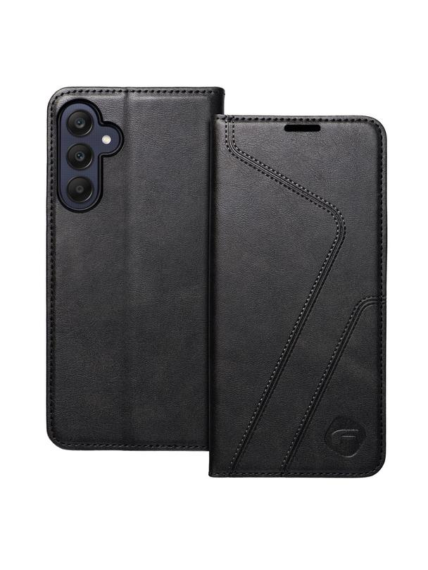 Pokrowiec na Samsung A25 5G Forcell F-Protect RFID Blocker Book czarny