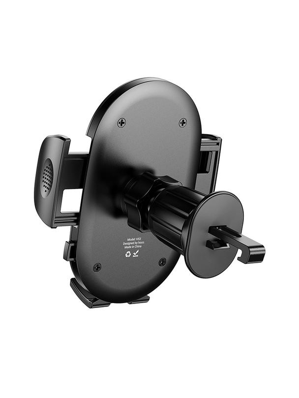 Uchwyt na telefon do samochodu uniwersalny Hoco do kratki H53 czarny