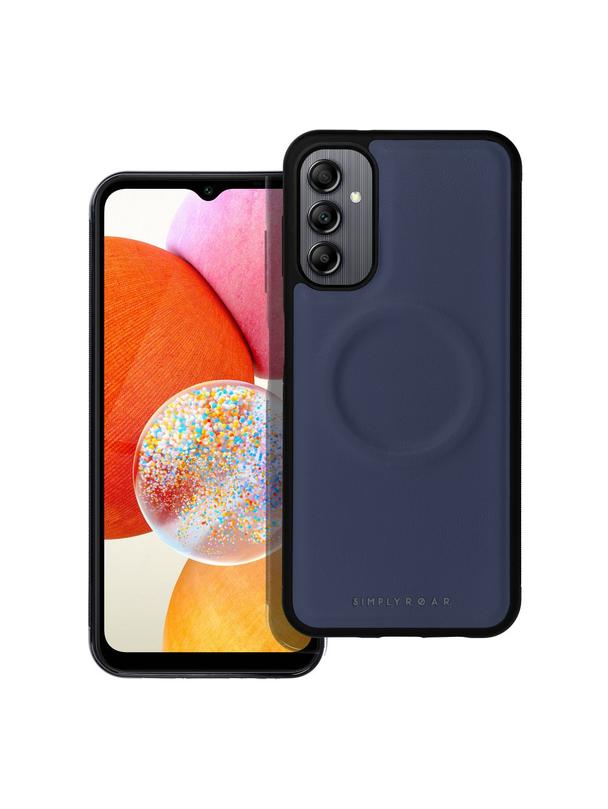 ROAR futerał MAG MORNING do SAMSUNG A14 Granatowy