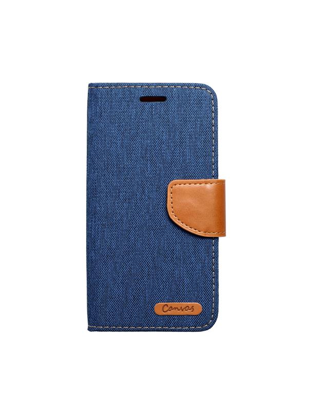 Etui na IPHONE 16 Canvas Book granatowe