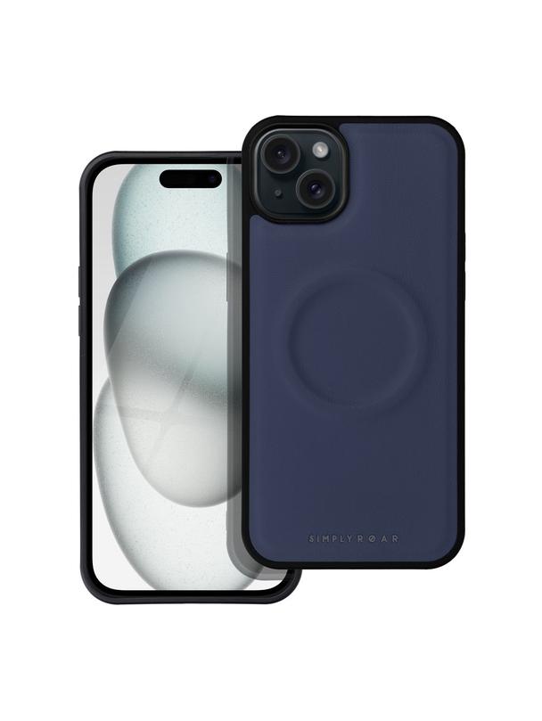ROAR futerał MAG MORNING do IPHONE 15 Plus Granatowy