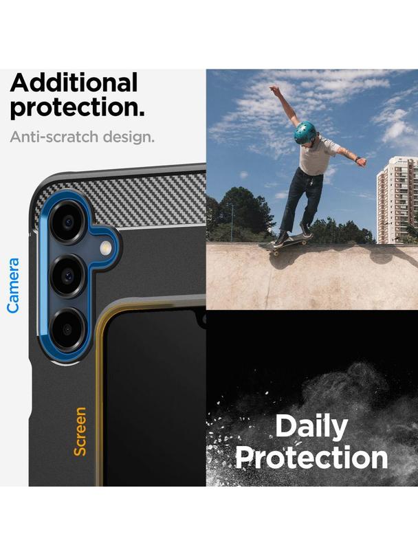 SPIGEN futerał RUGGED ARMOR do SAMSUNG A16 4G / 5G matte black