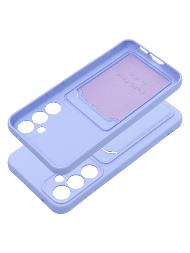 Futerał CARD CASE do SAMSUNG S23 FE fioletowy