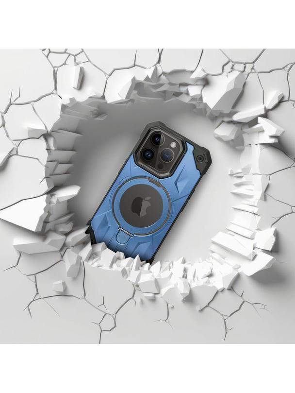 Futerał ARMOR MAG COVER kompatybilny z MagSafe do IPHONE 11 Pro Max niebieski