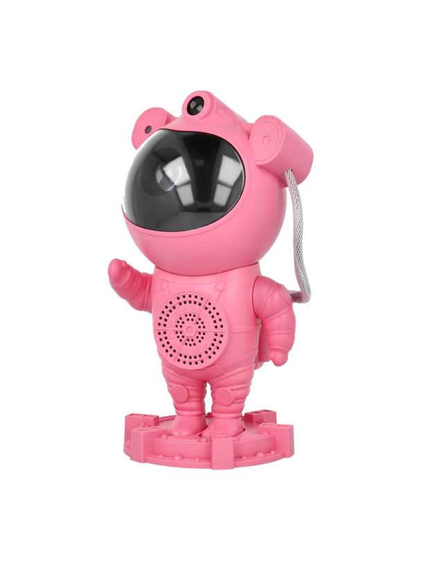 Projektor gwiazd astronauta z głośnikiem bluetooth X2502 różowy