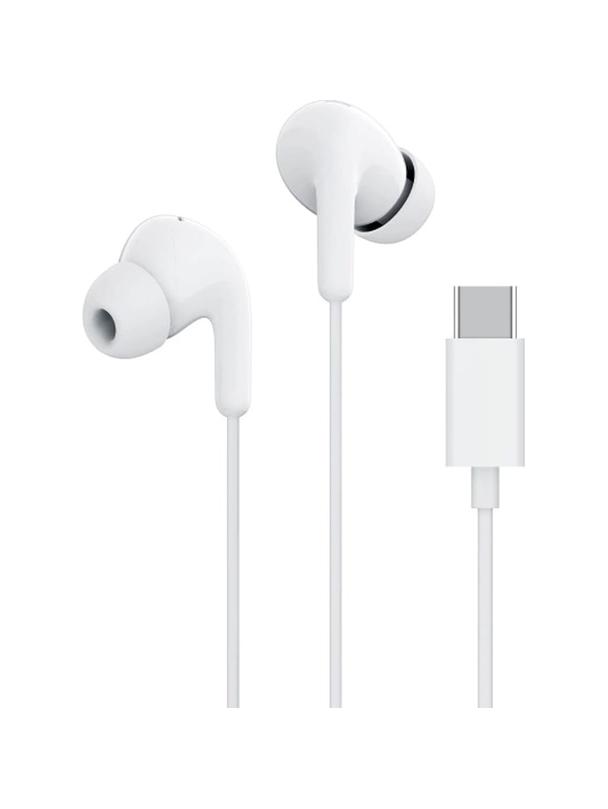 Słuchawki przewodowe douszne USB C Xiaomi M2413E1 białe