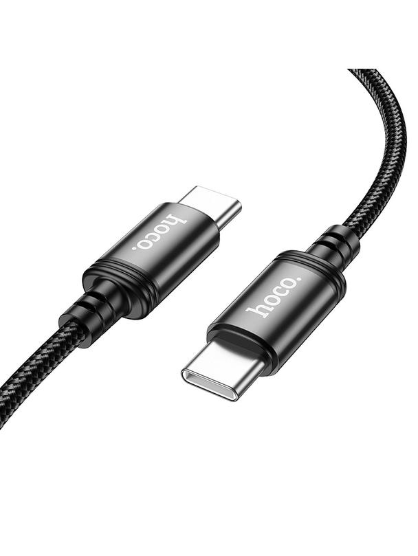 Kabel USB C do USB C Hoco PD 3A 60W 3 m X91 czarny