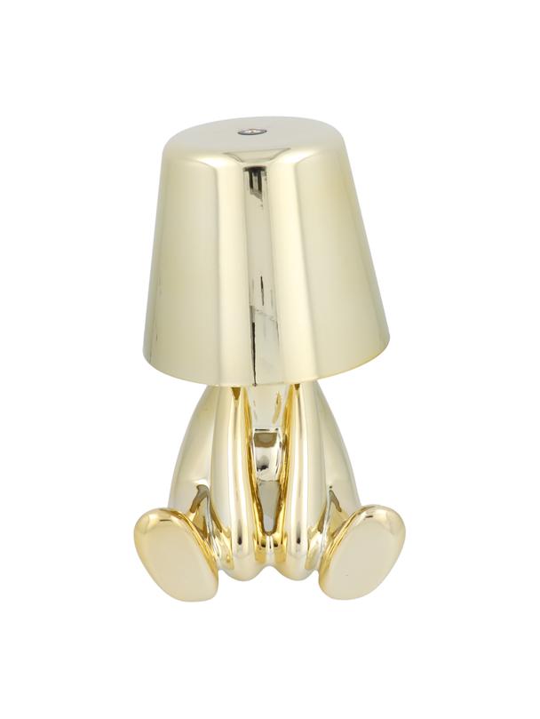 Lampka nocna GOLD MAN Art Deco siedzący (wzór 5) MLTL