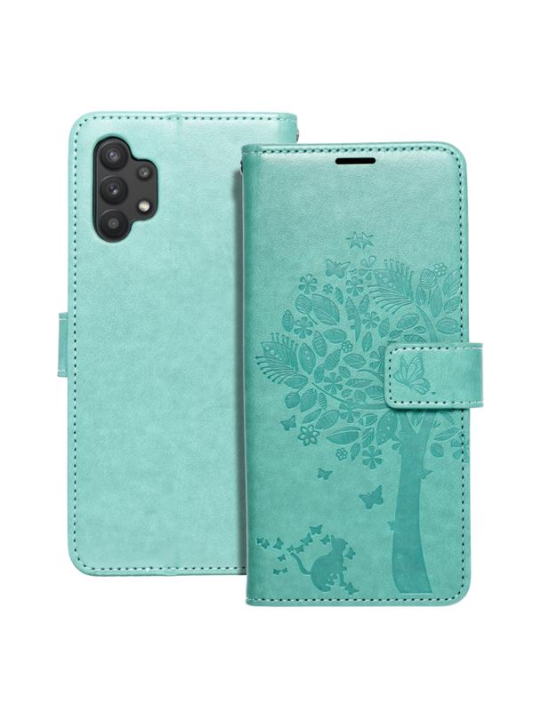 Kabura MEZZO Book do SAMSUNG A32 LTE ( 4G ) drzewo zielony