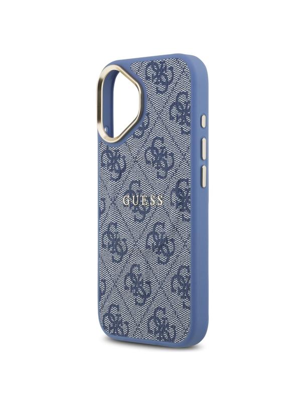 GUESS futerał do IPHONE 17 kompatybilny z MagSafe GUHMP17SP4MSEGCB (PU 4G W/ Classic) niebieski