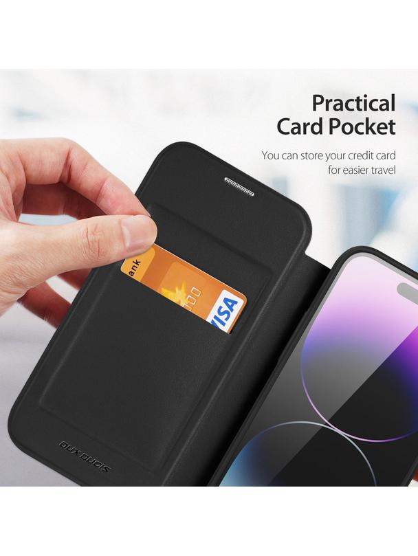 DUX DUCIS kabura SKIN X PRO kompatybilna z MagSafe do IPHONE 15 Pro czarna