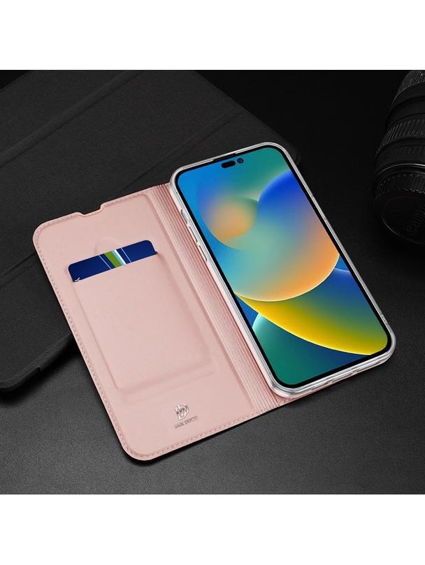 DUX DUCIS kabura SKIN PRO do IPHONE 14 Pro Max różowa