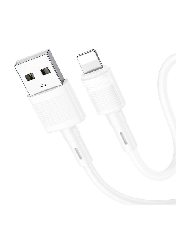 Kabel USB A do Lightning Hoco 2,4A 1 m X83 biały